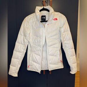 The North Face Women's White Puffer Jacket